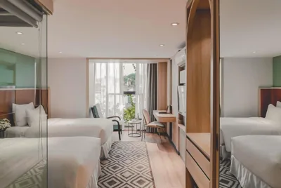 Chambre Deluxe avec vue sur la ville — Hanoi Le Jardin Hotel & Spa